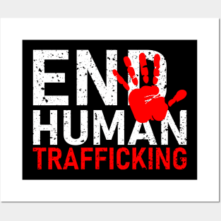 End Human Trafficking Posters and Art